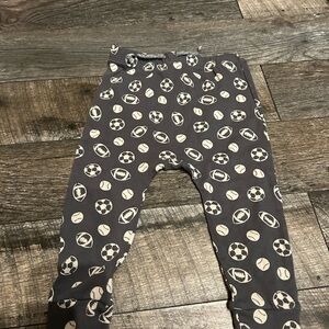4/$20 18-24 months pull on cotton drawstring everyday pants sports pattern
